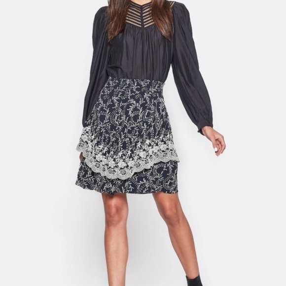 JOIE : Braylee Mini Skirt - Picture 11 of 12